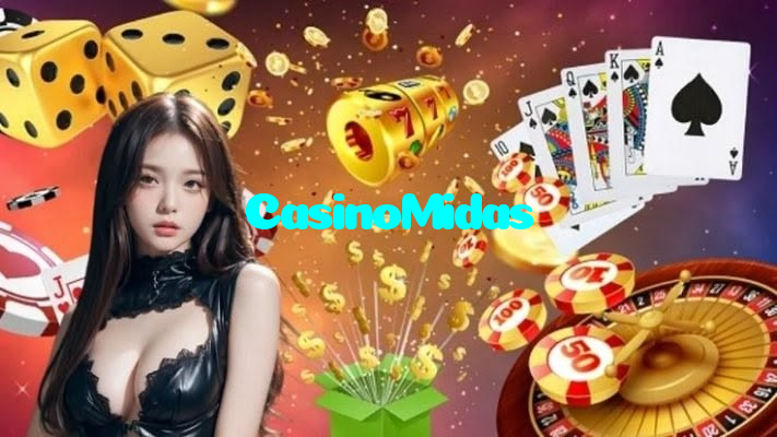 CasinoMidas casino presented on mobile device in Pakistan with slots and live games